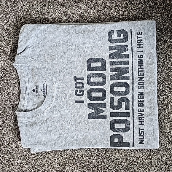 Unisex "Mood Poisoning" Tee - Picture 1 of 4
